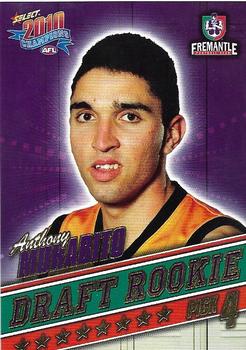 2010 Select AFL Champions - Draft Rookies #DR4 Anthony Morabito Front
